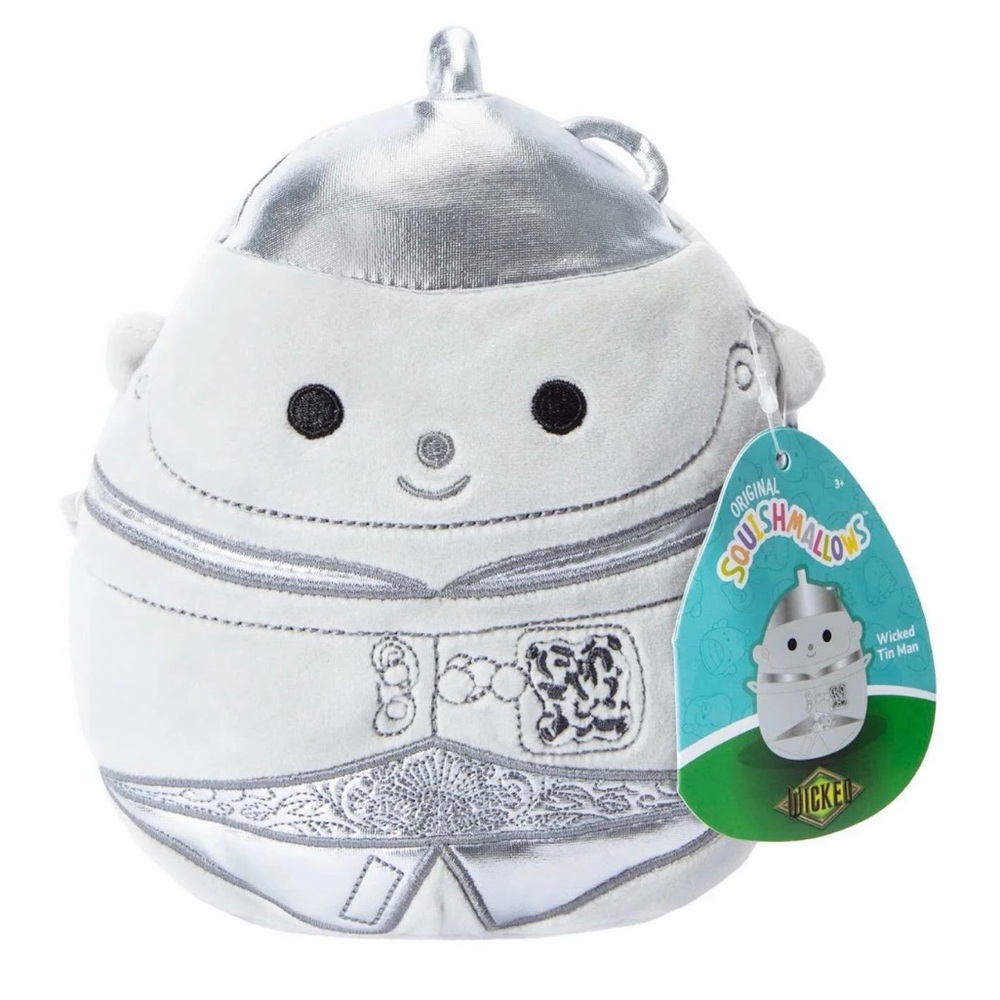 Squishmallows Tin Man from Wicked 6inch NWT